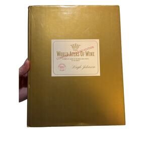 The World Atlas of Wine 2nd Edition Hardcover 1977 by Hugh Johnson